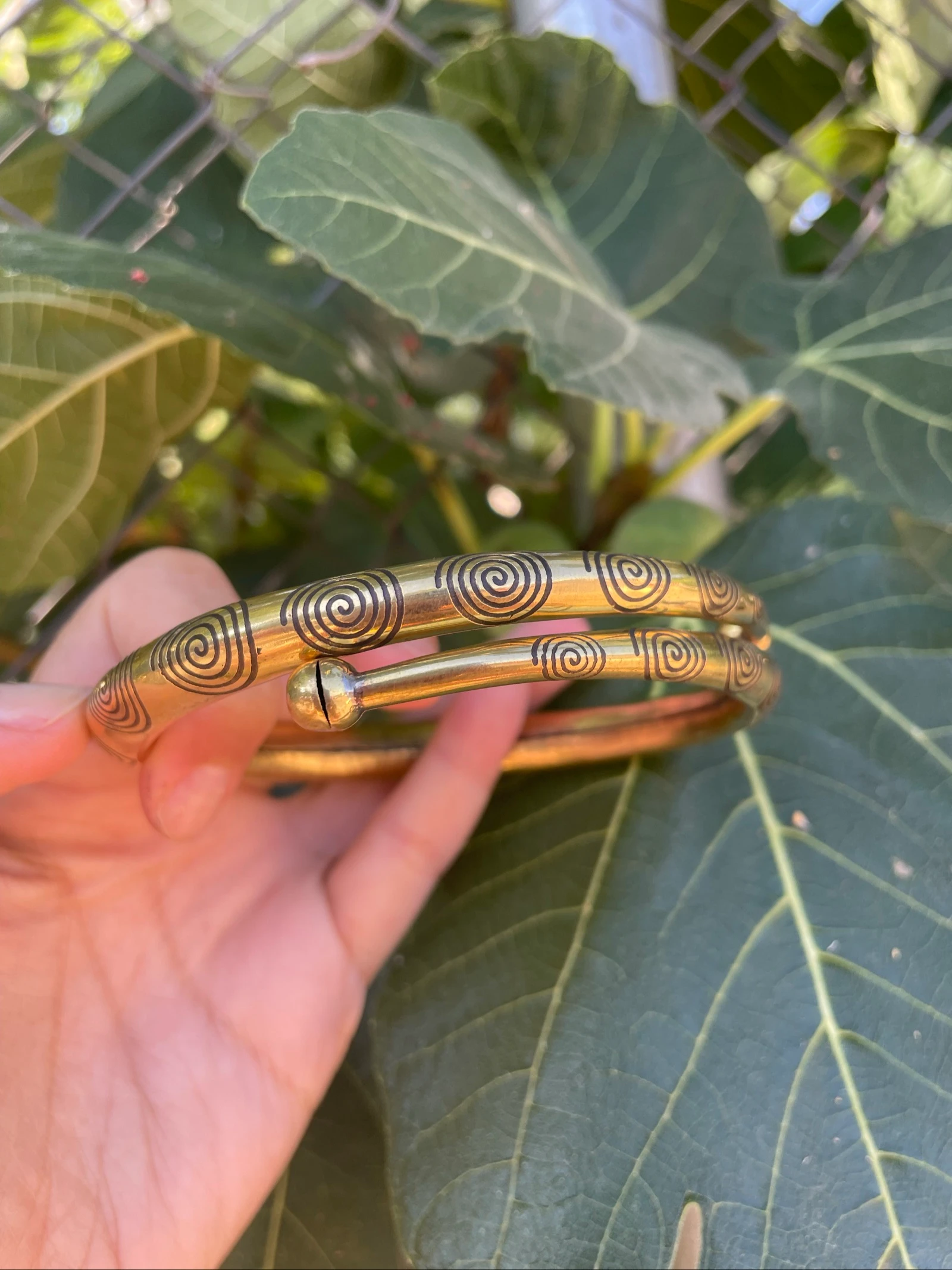 Brazalete étnico dorado – photo 7